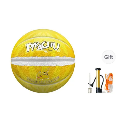 VEIDOORN x Pokemon PU Basketball Yellow Size 7 Ball Street Training Competition Unisex