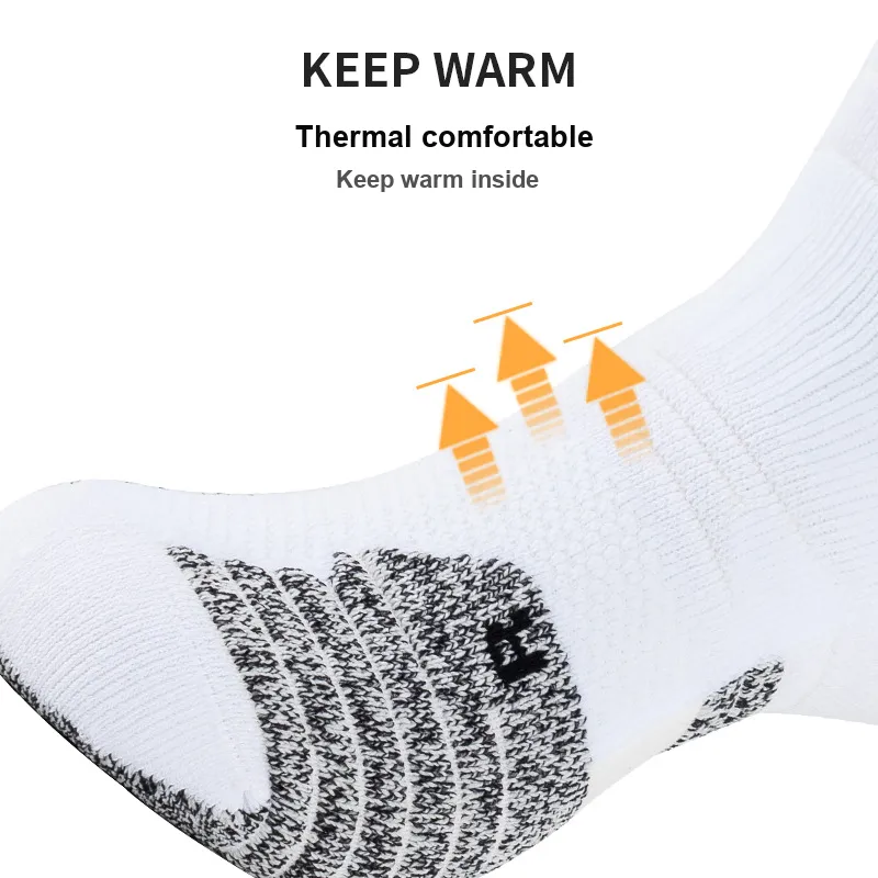 Gentle Welcome Basketball Socks Unisex-2