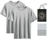 V-Neck 2 Pack (Heather Gray+Heather Gray)