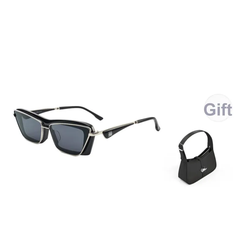 THE OWNER Plate Frame Square Sunglasses Unisex-0