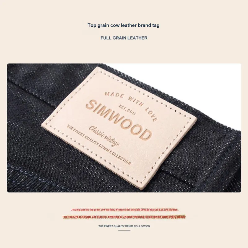 SIMWOOD Jeans Men's Washable Original Blue-2