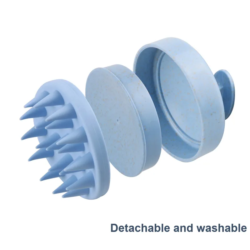 Love Of Wormwood Soft Silicone Cleaning Comb Scalp Relaxation-7