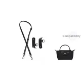 Black 95-124cm[Crossbody Set]