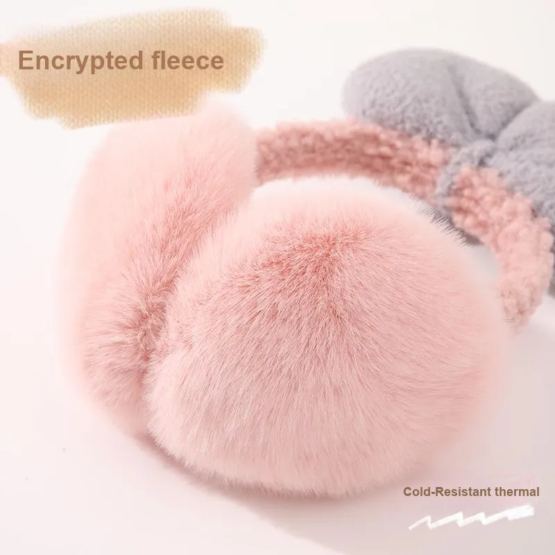 Shizhu Foldable Polyester Earmuffs Women's-9