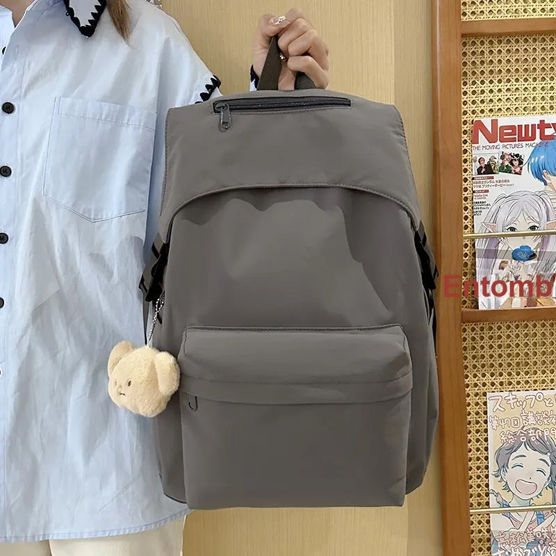 Vack Nylon Backpack Unisex Multicolor-4