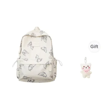 KAMLUI Nylon Backpack Regular Unisex Ecru/Gray/Black/Green