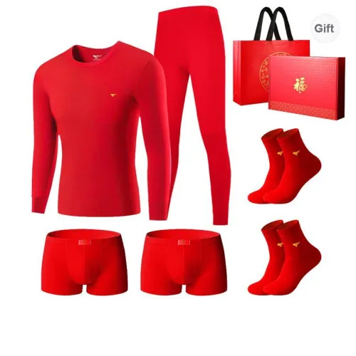 SEPTWOLVES Thermal Set Men
s Gift Box Set With Free Shopping Bag
