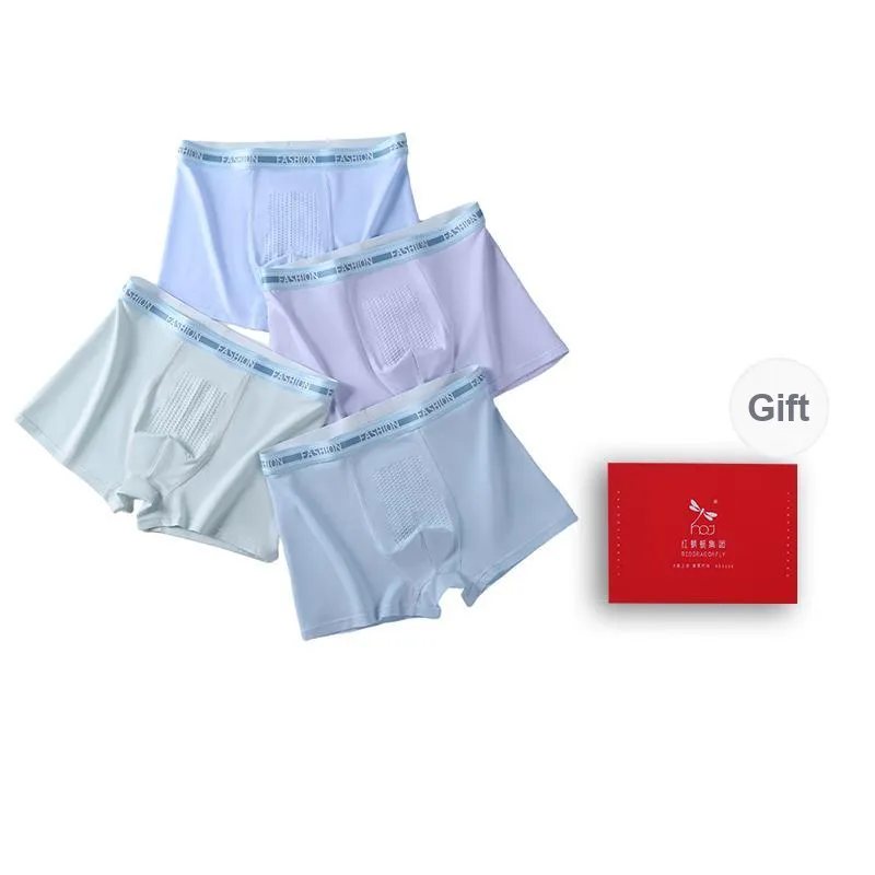 RED DRAGONFLY Cotton Panties Men's 4 Pack-10