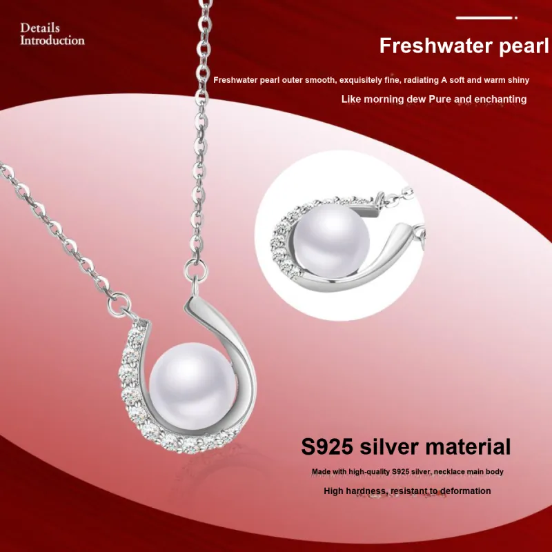 LAOMIAO Pearl Necklaces Women's-11