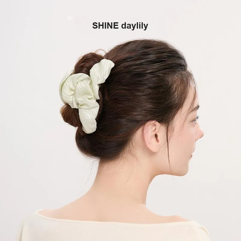 SHINE Fabric, Acrylic Hair Clips Women's-4