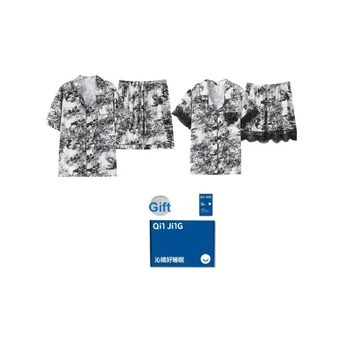 QINJING Унисекс Пижамные комплекты