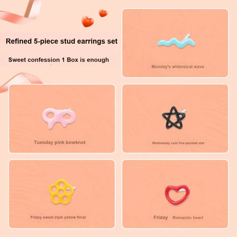 DTOTO 999 Fine Silver Stud Earrings Unisex-12
