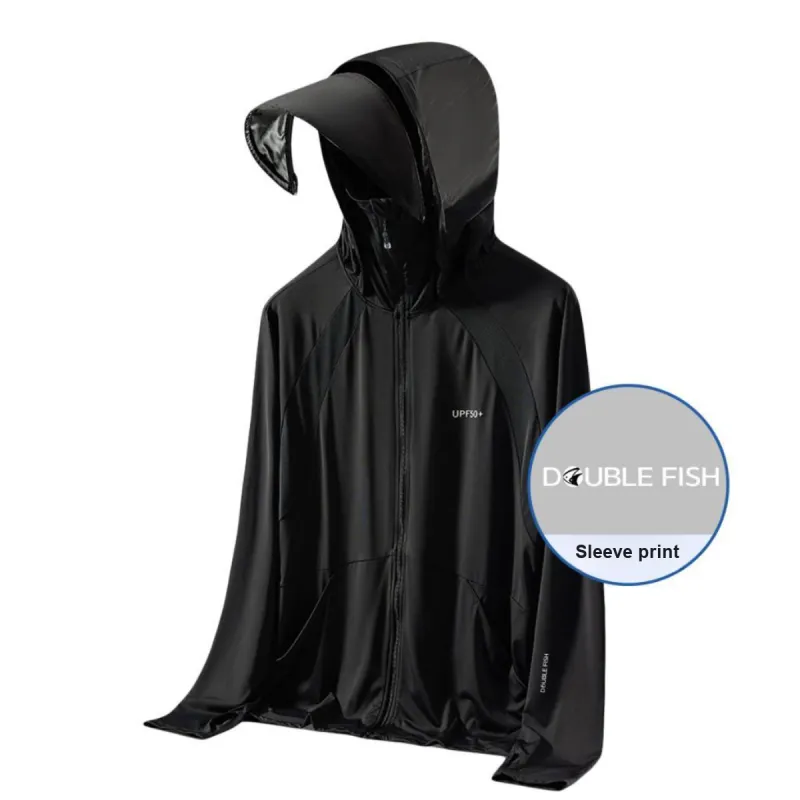 DOUBLEFISH Breathable Quick Dry UV Protection Sun Protection Clothing Unisex-1