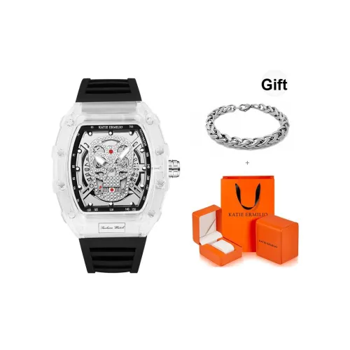 Katie Ermilio Кварцевый механизм Унисекс Часы 52mm*45mm*18mm Скелет