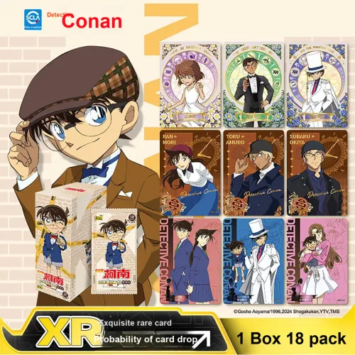 KAYOU Detective Conan Case CLOSED Коллекционная карта Insight Пачка 4th Edition Truth Revealed Коллекция Книга