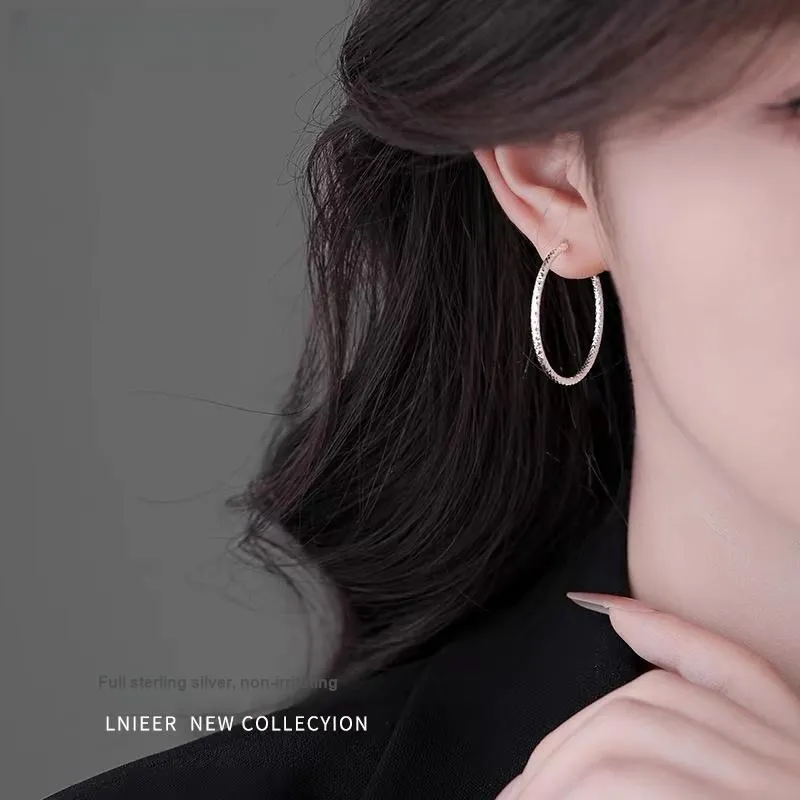 ZWU 999 Fine Silver Earrings Women's-4