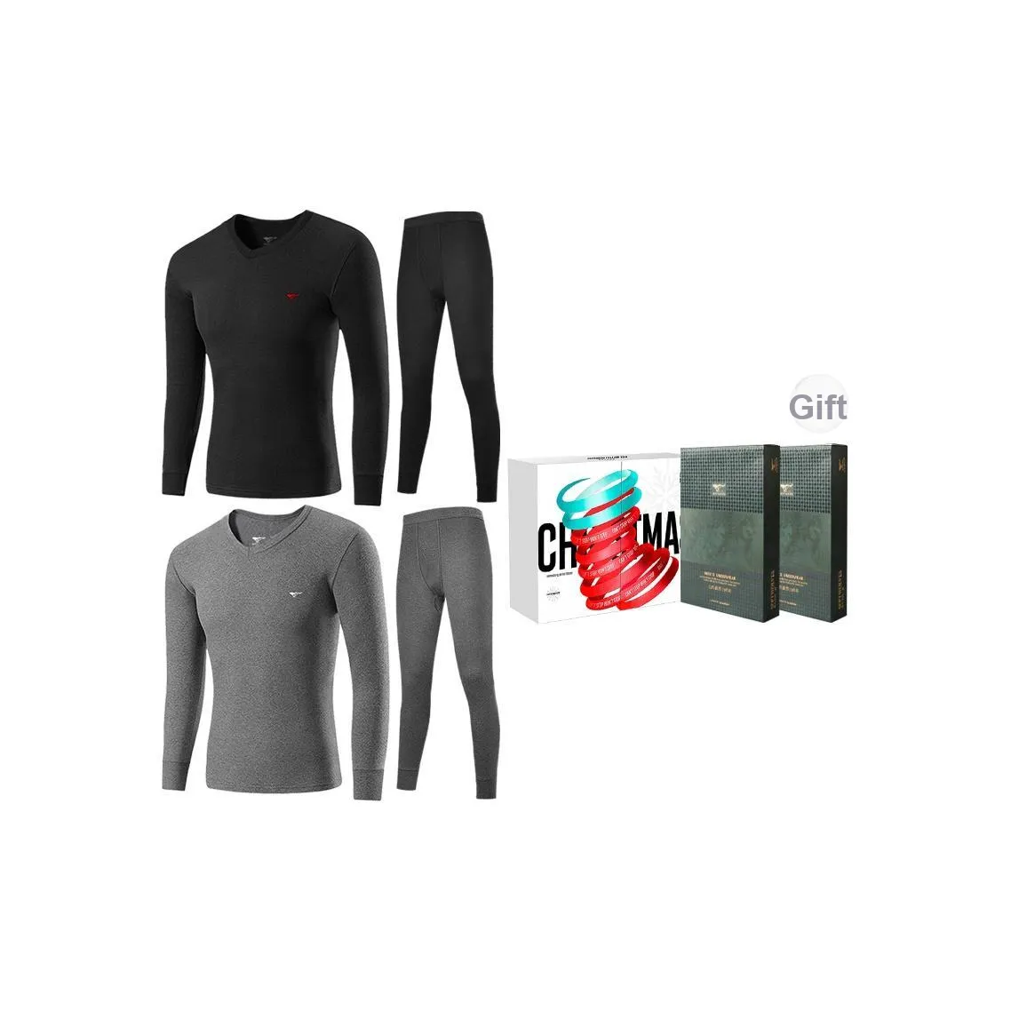 SEPTWOLVES Men Thermal Sets