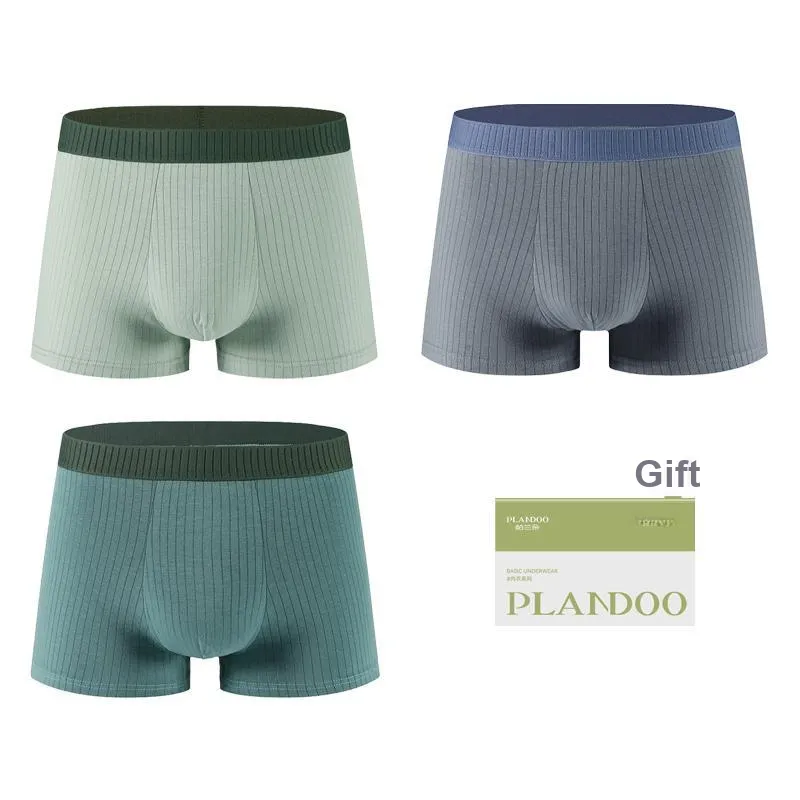 PLANDOO Underpants Men's Box 3 Pack-14