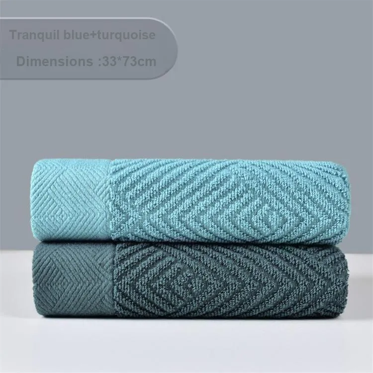 Drizzle Towel Bath Towel Solid Color-5