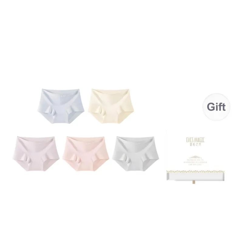 XIA.WA.ZHI.XIU Underpants Women's Shopping Bag 5 Pack-18