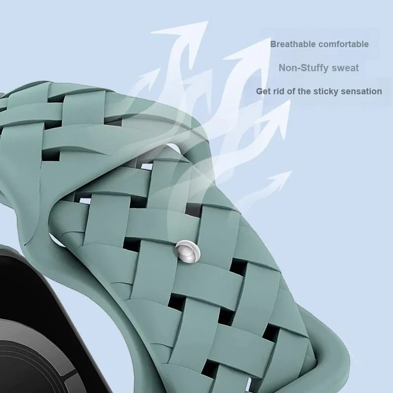 CHRROTA Watch Band Compatible With All Devices 45mm Silicone Material-1
