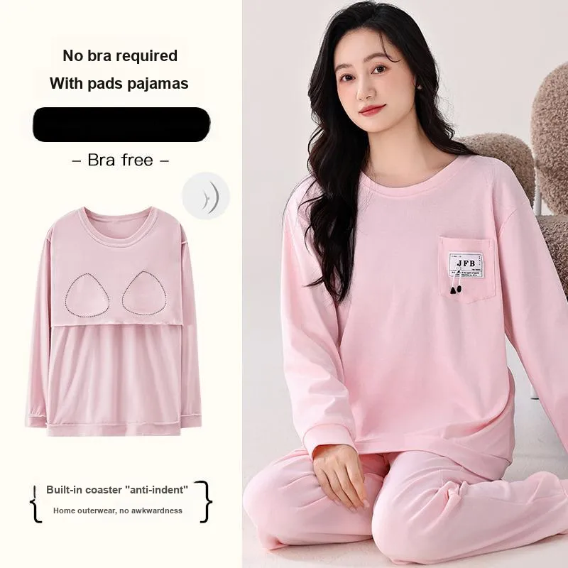 Mulong Family Pajama Set Women's Pink-5