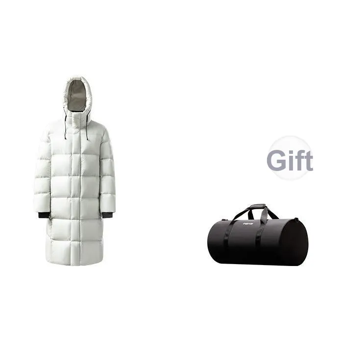 NETEASE China White Goose Flame Collection 2024 Fall Winter Long Thermal Cold Resistant Down Jacket Unisex