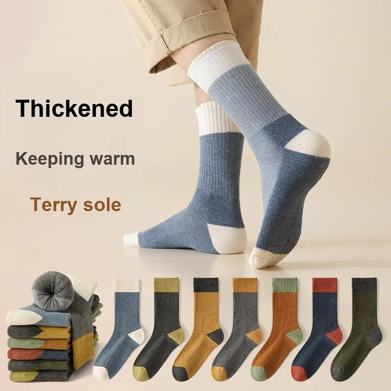 MIIOW Knee High Socks Men's Combo Set-9