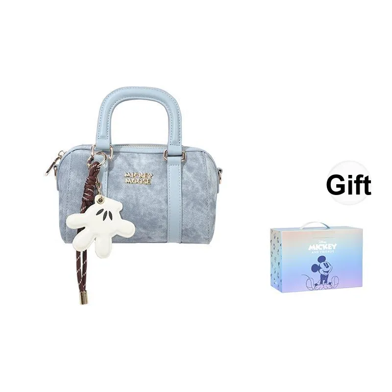 MESUCA Disney Collection Synthetic Leather Shoulder Bag, Crossbody Bag, Handbag, Boston Bag Women's Multicolor-1