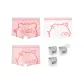 Box 3 Pack (Dudu Pig+Mimi Pig+White Dudu Pig)