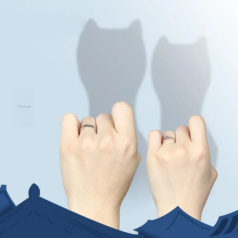 JITAIXIANG 925 Sterling Silver Rings Unisex-3