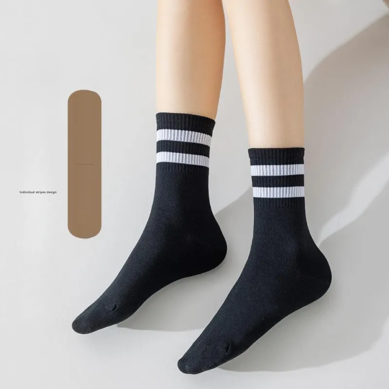 Ordifen Mid Calf Socks Women's 5 Pack-1