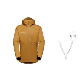 MAMMUT UItimate VII Jacket Unisex Cheetah Yellow Comes With Necklace