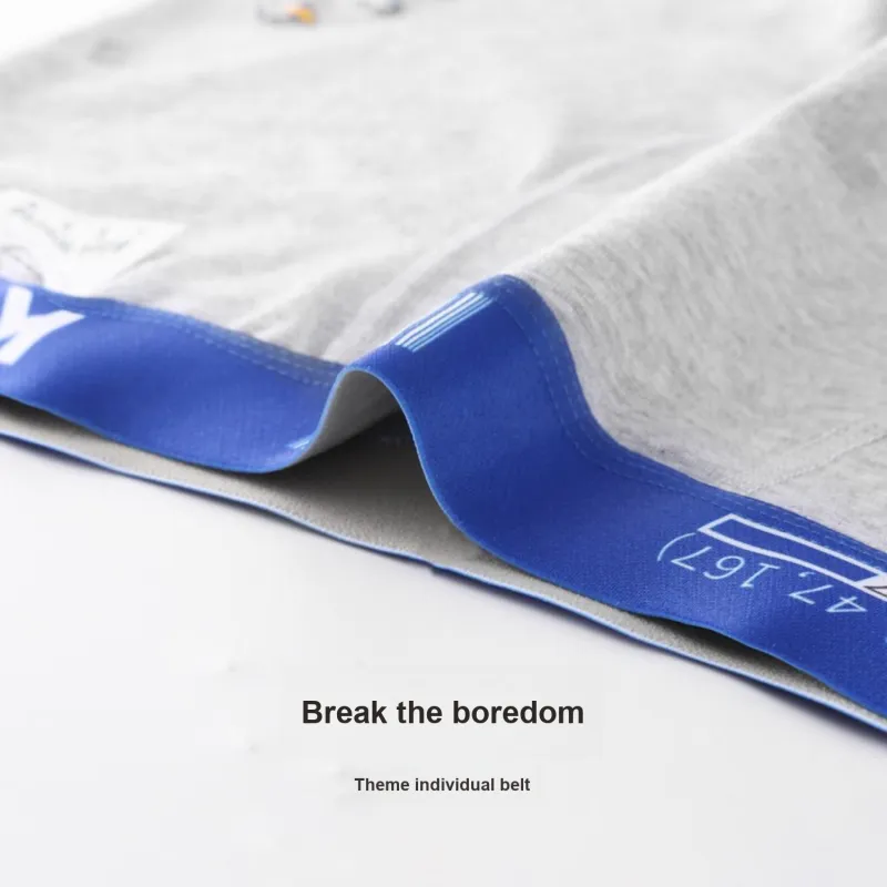 Qiao Ni Tong Underpants Men's 3 Pack-3