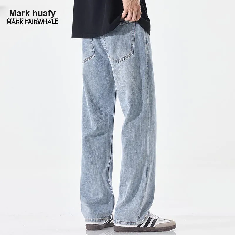 FAIRWHALE Jeans Unisex Light Blue-2
