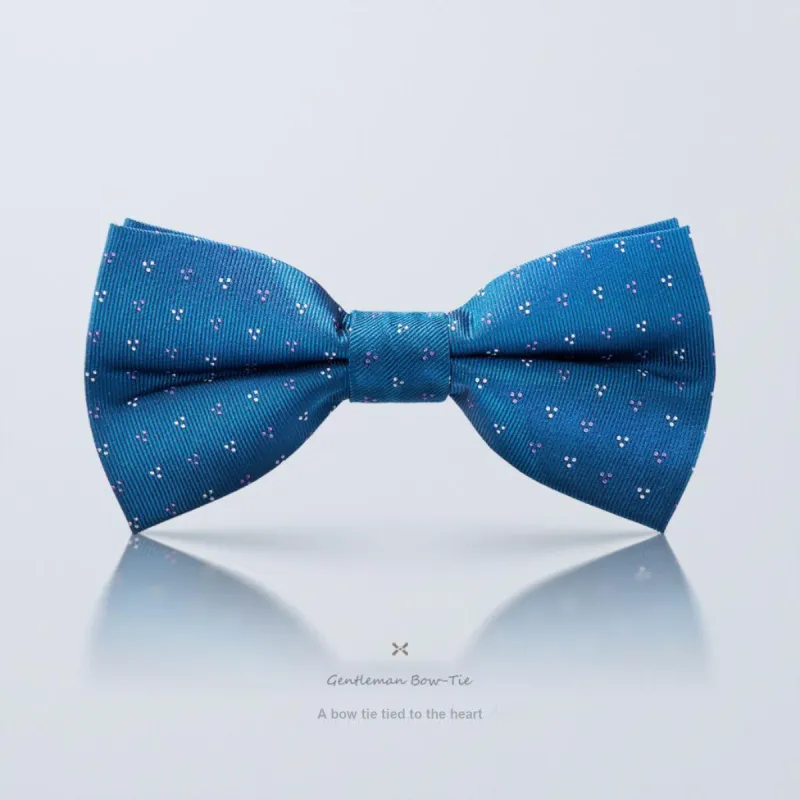 HLA Mulberry Silk Bow Tie Men's-2