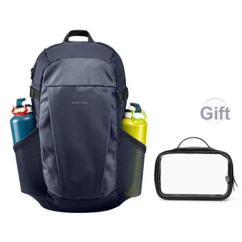 DECATHLON Lightweight And Breathable Casual Travel Backpack 20 L Unisex Dark Blue