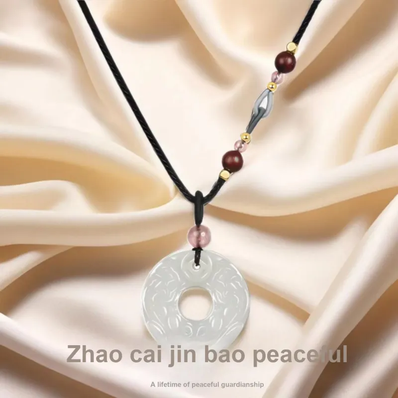 Atsuyama Chalcedony Necklaces Unisex-1