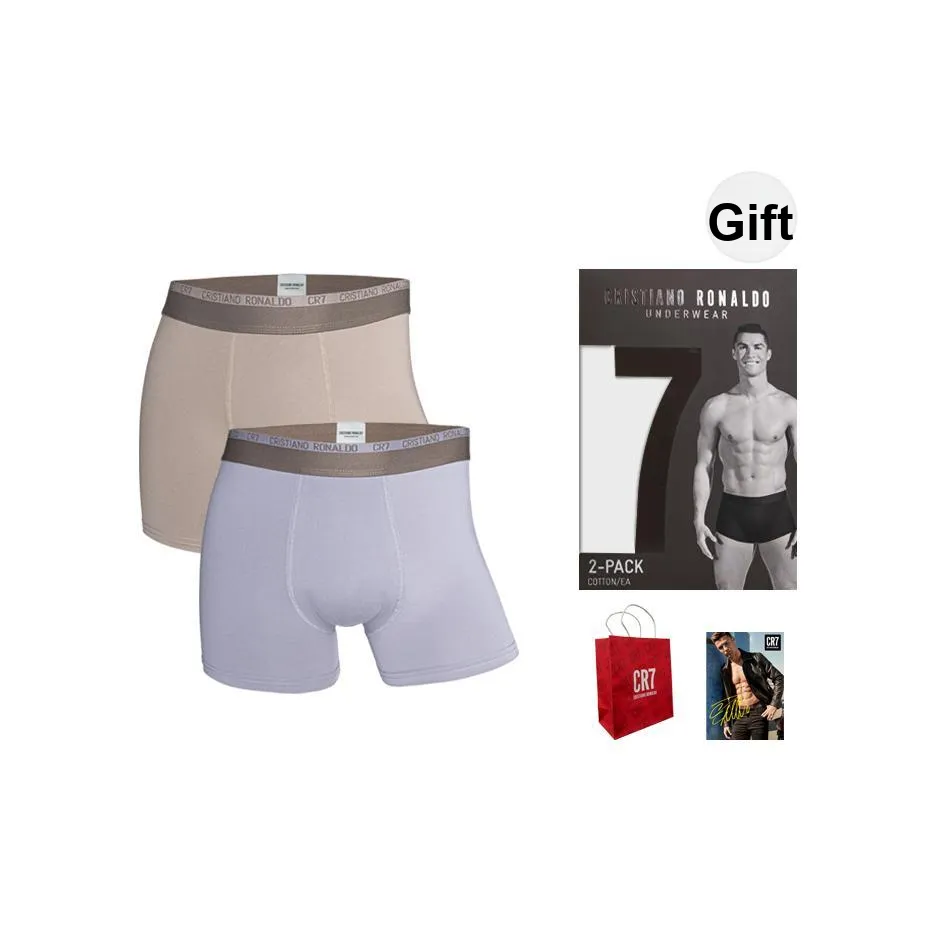 CR7 CRISTIANO RONALDO Underpants Men's 2 Pack Includes Shopping Bag