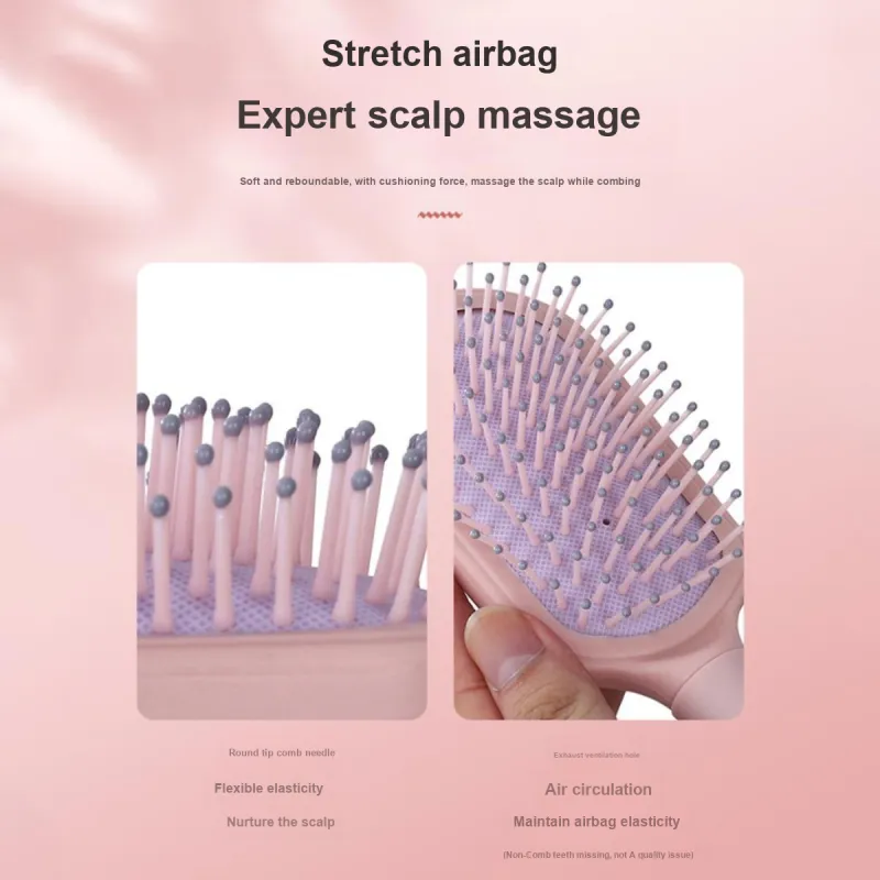 Malian Home Scalp Massage Airbag Comb Portable Air Cushion-3