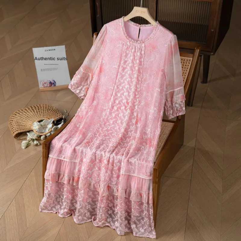 To The West Long Sleeved Dress Women's-2