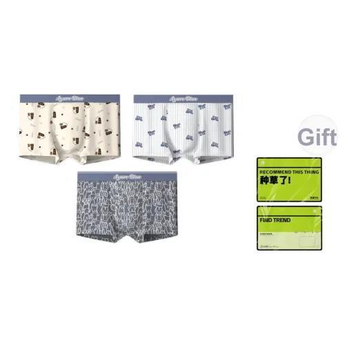 Qiao Ni Tong Boxers Мужские 3 упаковки