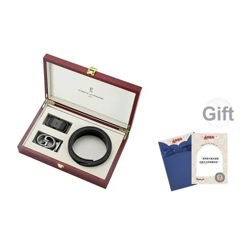 Roberta Di Camerino Ремни из натуральной коровьей кожи мужские ширина 3,5 см