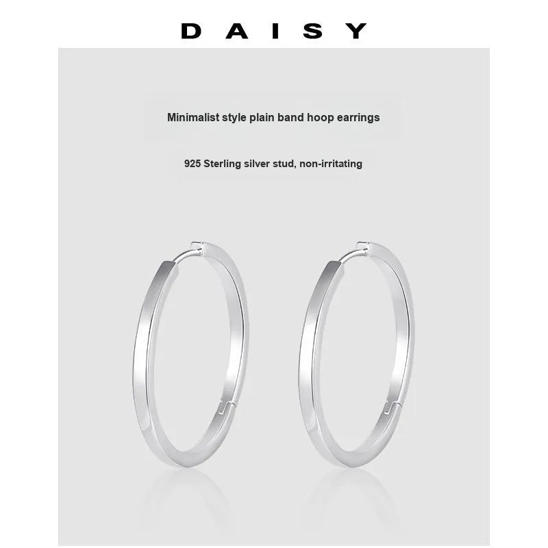 Daisy Dream 925 Sterling Silver/Copper Earrings Unisex-4