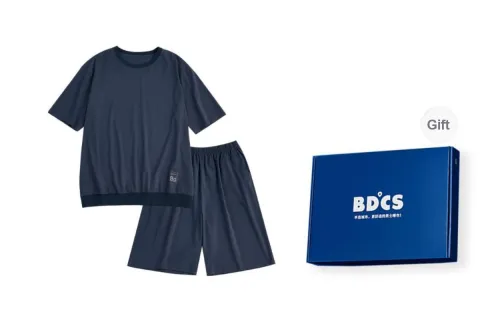 Peninsula City Pajama Set Men's Brightening Blue Gift Box Set