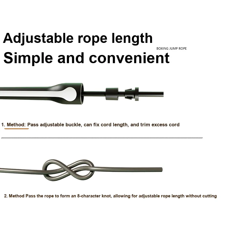 MOGOLD Fitness Training Non Countable Jump Ropes Adults Handle Material PP, TPR; Rope Material PVC 3m-6