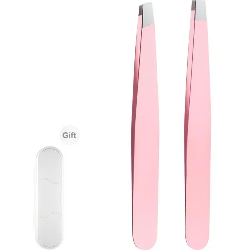 Goodgudi Small Tweezers Brow Clip False Eyelash Tools