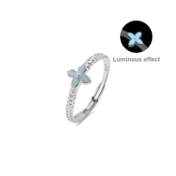 7℃ 999 Fine Silver Rings Unisex