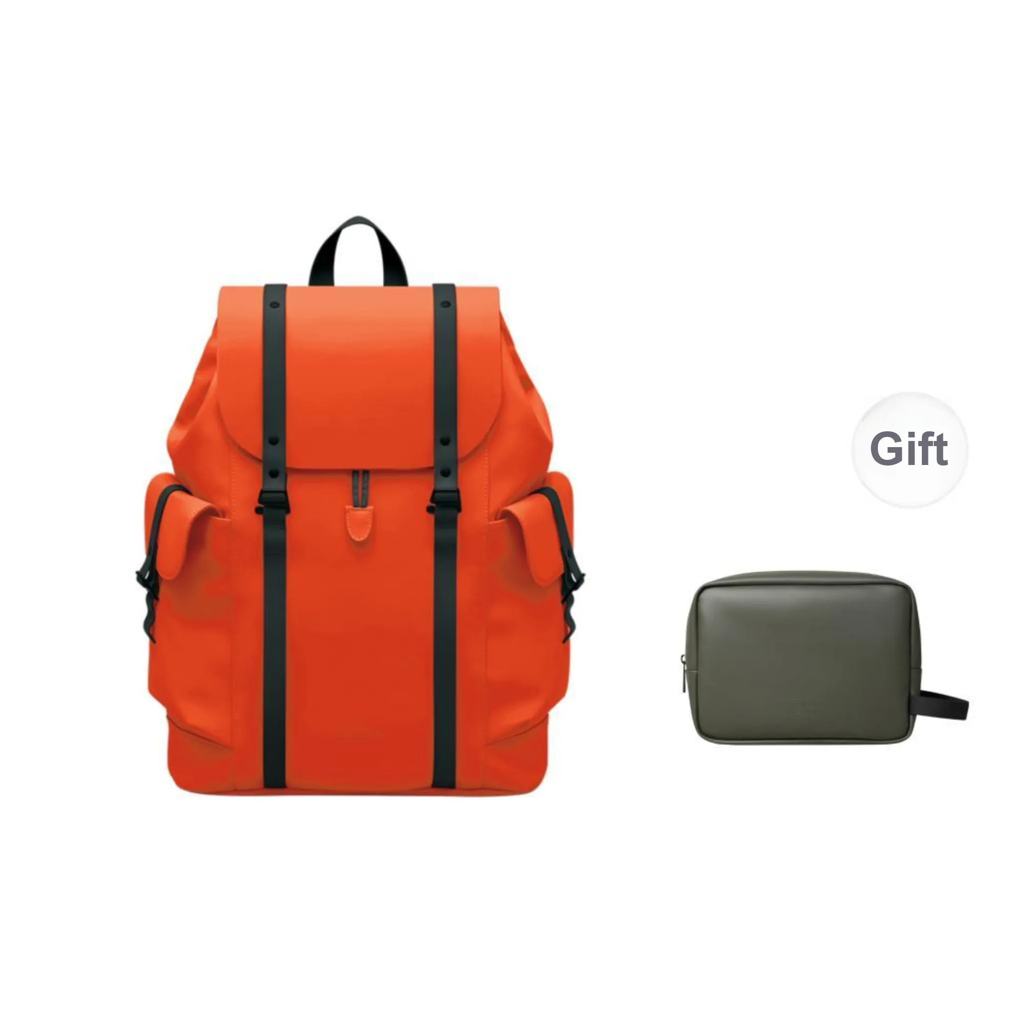 Gaston Luga Polyester Backpack Unisex Multicolor