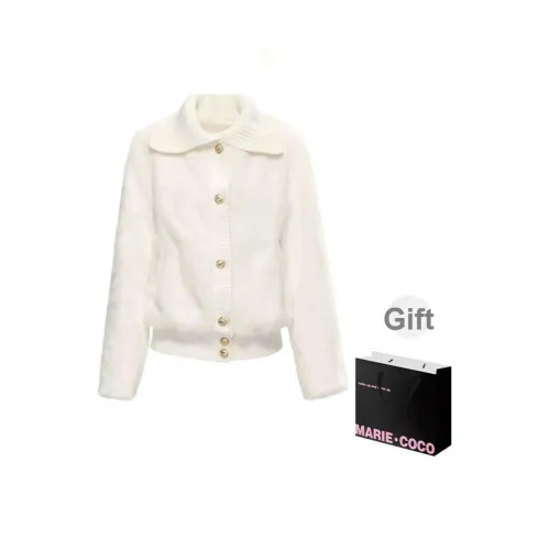 MARIE·COCO Пальто из искусственного норкового меха Женское